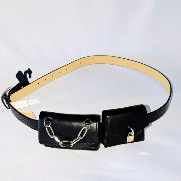Black Belt With Bags